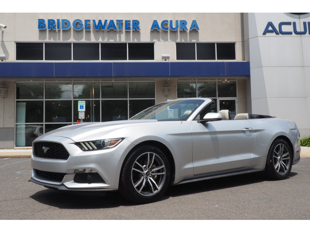 Pre Owned 2015 Ford Mustang Ecoboost Premium Ecoboost Premium 2dr Convertible In Bridgewater P14172 Bill Vince S Bridgewater Acura